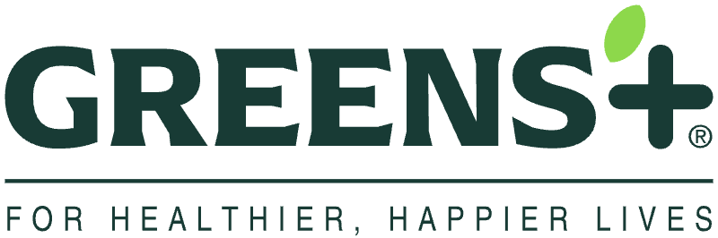 Greens Plus, for healthier, happier lives